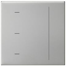 GIRA S3000 Touchaufsatz System 55 Edelstahl 5365600