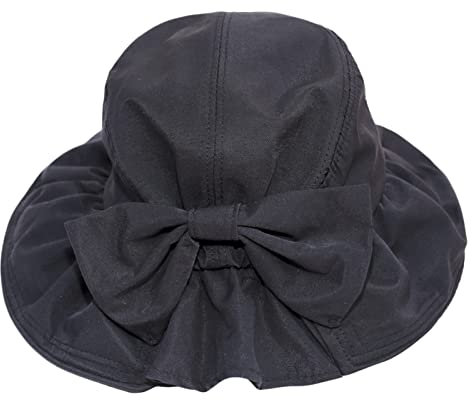 Qixiu Damen Fischerhut Eimerhut für Schwarz Trendy Eimer Hut Camping Outdoor Sonnenhüte Anglerhut Fishermütze für Strand Artikel für Krempe Hut