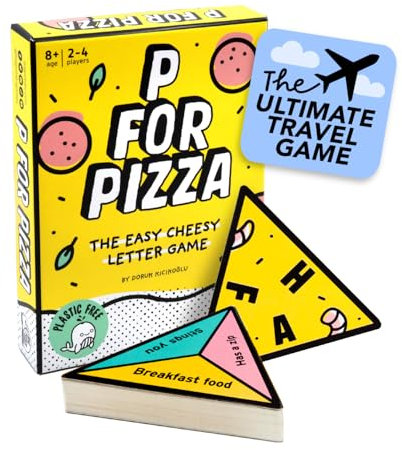 Big Potato P for Pizza – Fast-Paced Travel & Pocket Game for Kids, Teens & Adults | Family Card Game That Fits in Your Pocket | Quick, Fun & Easy to Play Anywhere