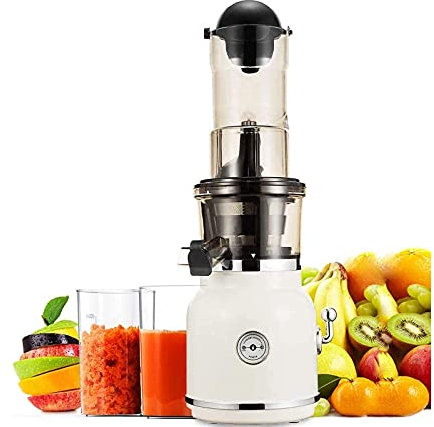 JINZBO Máquinas exprimidoras, exprimidor eléctrico de cítricos, exprimidor de Naranjas con Potente Motor, Extractor eléctrico para Naranja, limón, Lima, Pomelo, hogar, B