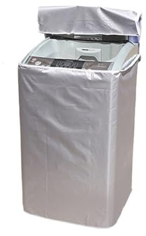 LSNNMU Housse pour Lave Linge Housse de Protection Solaire étanche for sèche-Linge, 2 pièces, Housse de Protection Domestique for Machine à Laver(60x62x95cm)