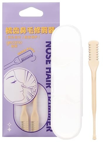 Tondeuse Nez Cheveux Pour Femmes - Tondeuse Nez Cheveux Pour Hommes | Tondeuse Cheveux 2 En 1 - Coupe-Cheveux Rotatif 360°, Dissolvant De D'oreilles Portable | Tondeuse À Cheveux À Deux