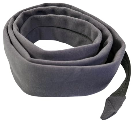 oxyhero CPAP-Schlauchhülle, Hülle für 180 cm CPAP-Schlauch, 100% Bio-Baumwolle, GOTS-zertifiziert, funktioniert ohne lästiges Klettband, Version 2.0