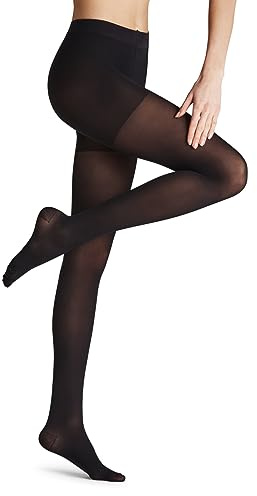 FALKE Damen Strumpfhose Energize 50 DEN W Ti halb-blickdicht mit Kompression 1 Stück, Schwarz Black 3009, L