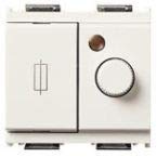 VIMAR - REGOLATORE 230V 60-400VA +PUSH SERIE IDEA COLORE BIANCO 16562.B