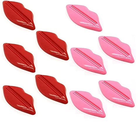 VICMAT Lot de 20 presse-tube dentifrice - Expresseur de tube - Accessoires de salle de bain (couleur aléatoire)