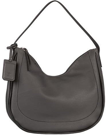 TOM TAILOR Adela Damen Hobo Bag Schultertasche Mittelgroß Grau