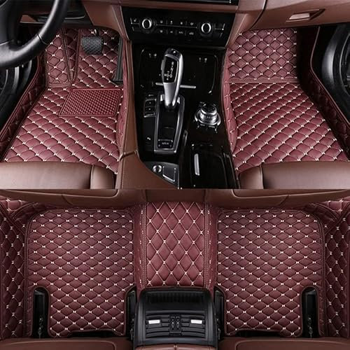 YYASWED Allwetter Autoteppich, Für Buick Enclave 2009-2015,All-Inclusive-Stil Automatte,Fußmatte Auto,Wasserdicht und rutschfest Autoteppich,D