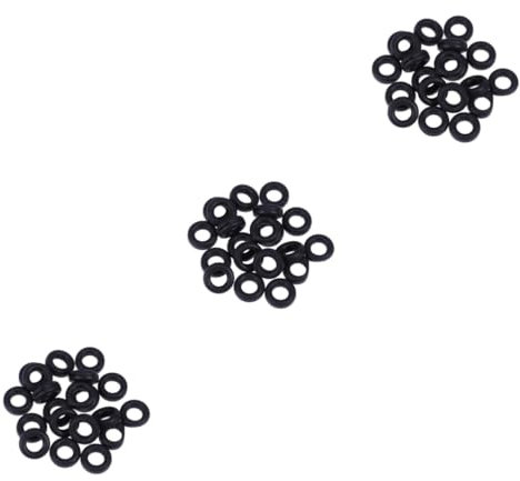 SKISUNO 30paare Pärchen Silikon Brillenbügel Antirutsch Ringe Für Sicheren Halt Von Brillen Schwarz Für Erwachsene Geeignet Für Arten Von Brillen Und Sonnenbrillen