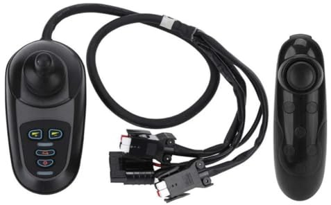 Acbmveen Elektrischer Rollstuhl-Joystick-Controller, elektrischer Rollstuhl-Controller, der sich reibungslos verschiebt, für intelligente Roboter
