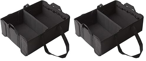 Walser Flexibox Kofferraumbox, Kofferraumtasche, Aufbewahrungstasche Kofferraum universell einsetzbar (Packung mit 2)