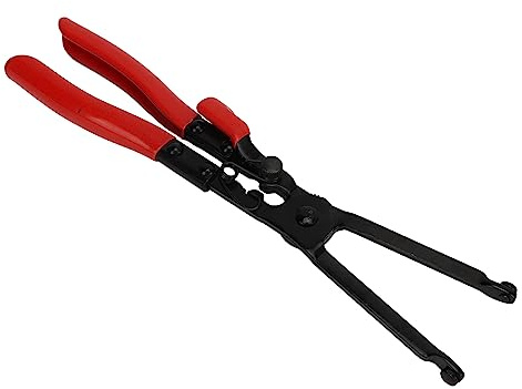 UPALDHOU Exhaust Pipe Clamp Plier Heavy Duty, Premium Carbon Steel, Effortless Clamp Removal, Anti Slip Grip, Versatile Auto Repair Tool for Spreading