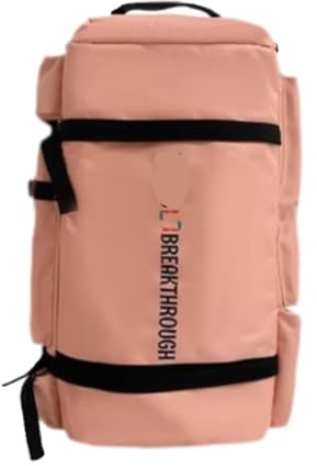 PSNKLMM Skischuhtasche Skirucksack mit Schuhfach, komfortable und geräumige Aufbewahrungsmöglichkeit for Sport, Fitnessstudio Bergsteigen im Winter(Pink)