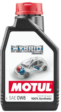 Motul 107155 Huile de Moteur pour Voiture Hybride | Lubrifiant entièrement synthétique à économie de Carburant pour Moteurs à Essence Hybrides | Huile Moteur 100% synthétique | Viscosité SAE J
