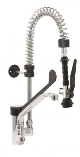 Gruppo doccia miscelatore rubinetto doccione cucina ristorante h60 RS9668