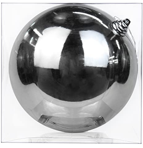 Ø 18CM Weihnachtskugeln Kunststoff 1 Stücke Große Christbaumkugeln Weihnachtsdeko Bruchfest Ornamente Weihnachtsbaumschmuck für Weihnachtsbaum Christbaumkugeln Weihnachtsdekoration Kugeln