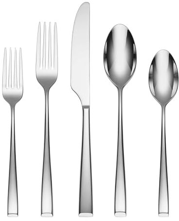 Cambridge Silversmiths Marlise Mirror Silberbesteck 20-teiliges Besteck-Set für 4 Personen