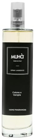 MUHA' Spray per Ambiente 100ml Cotone e Vaniglia