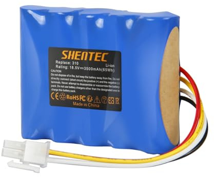 Shentec Li-ION 18.5V 3500mAh Batterie compatibles Gardena Sileno R100Li, R130Li, R160Li Husqvarna Automower 310,315, 584 82 28-01, 584 82 28-02, 584 85 28-01, 589 58 62-0