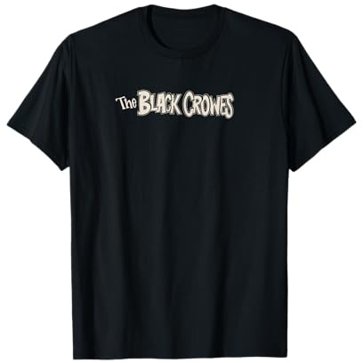 Official Black Crowes Circle Logo Black T-Shirt
