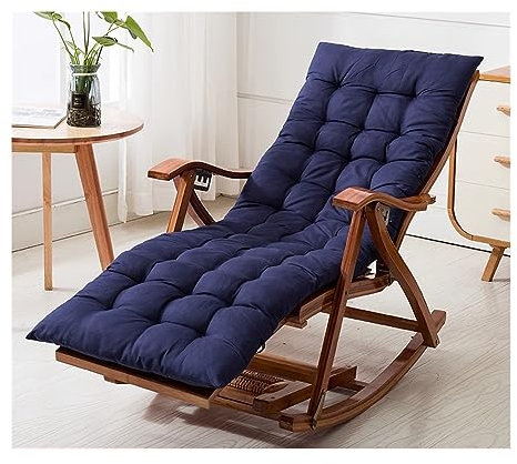 Liegestuhl klappbar Sonnenliege Bambus-Liegestuhl Aus Holz, Zusammenklappbar, Mittagspause, Schwerelosigkeit, Relax-Nackenkissen Für Den Freizeitgarten Relax-Liegestuhl Gartenliege Liegestuhl ( Color