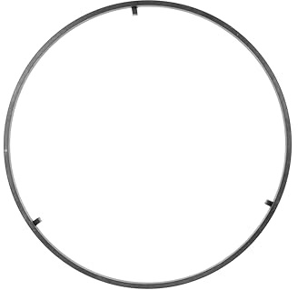 White Fire Food Bumper en Acier, D52Xh3Cm