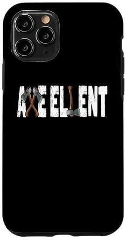 iPhone 11 Pro The Axe-ellent Target: Funny Viking Hatchet Throwing Axes Case