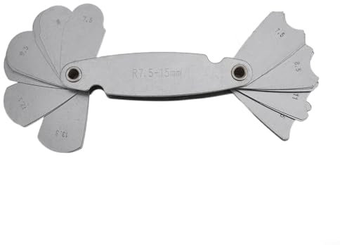 Radius-Messwerkzeug, perfekt für industrielle Anwendungen im Ingenieurbereich (R7,5-15)
