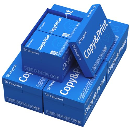 Easyprint Druckerpapier Kopierpapier 25000 Blatt 50 x 500 A4 Premium Hochweiß CIE 160 PEFC zertifiziert