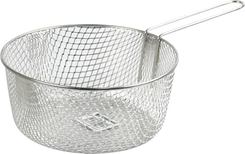 Professional Heavy Duty Deep Frying Chip Basket Oil Drainer (9 Approx (22.8cm))