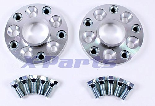 X-Parts Adapterplatten Lochkreisadapter 5x100 auf 5x112 15mm 2 Stück Neu