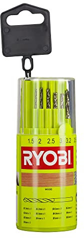 Ryobi RAK13HSS HSS Drill Bit Set (13 Piece)