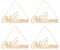 SOIMISS Holzbuchstaben Deko 4pcs Tür-Schilder Willkommen Dekorative Holzbuchstaben Anhänger Retro Buchstaben Wand Home Holz Decor für Wohnkltur Cafe Hotel