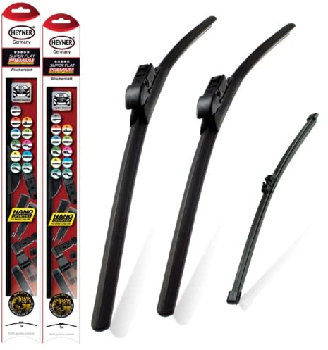 HEYNER Germany Super Flat Wiper Blades Size 2421 13 G Fits Skoda Kodiaq 2017-2020 HSF2421ST13G