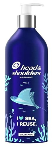 6er Pack - Head & Shoulders Shampoo in nachfüllbarer Aluminiumflasche - Classic Clean - 430ml