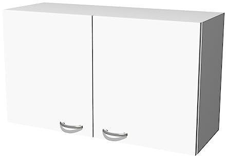 Flex-Well Smart Möbel Küchen Hängeschrank - Witus - 100 cm breit in Weiß