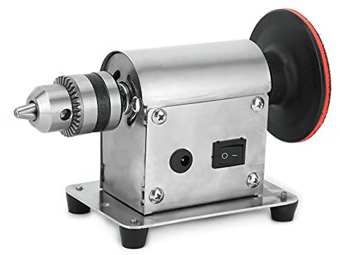 gernie Pulidora de Sobremesa, Amoladora Eléctrica para Tallar, Joyas, Carpintería, Banco, Cortar, (Enchufe de la UE 795(150W))