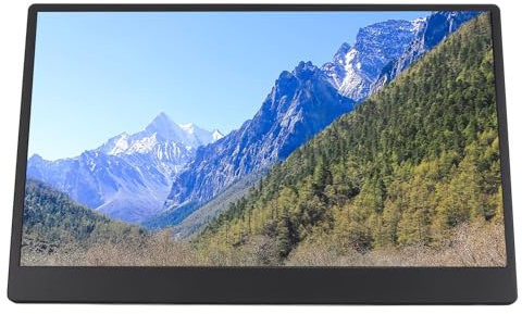 VBESTLIFE Portable Monitor Touchscreen, 13 Inch 1920x1080 Type C Portable Monitor with HDMI USB C Ultra Slim IPS Display, HDR External Monitor for Laptop Phone for Mac for
