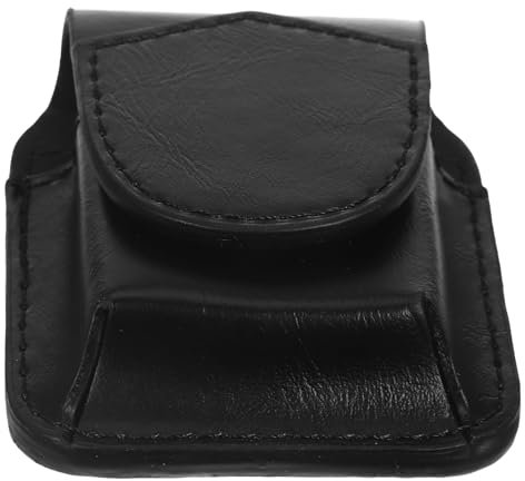 GARVALON Zigarettenetuis Für Herren Feuerzeugetui Zigarettenanzünder Schutz Zigarettenanzünder Hülle Ledertasche Ledertasche Für Feuerzeuge Kerosin Hüllen Kerosin Abdeckung Zigarrenfeuerzeug