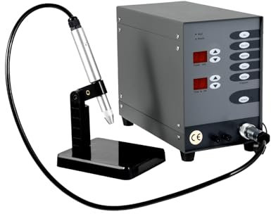 YXFAZPP Jewelry Welder Kit, 200W Automatic Spot Welder Pulse Argon Arc Welding Machine for DIY Jewelry Repair Tool, Orthodontics - Permanent Spot Welding Machine