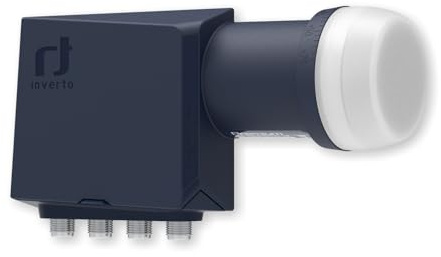 Inverto Quattro Premium LNB IDLP-QTL413-PREMU-OPN 40 mm, Full HD, 4K, with LTE Filter (Quattro (IDLP-QTL413-PREMU-OPN))