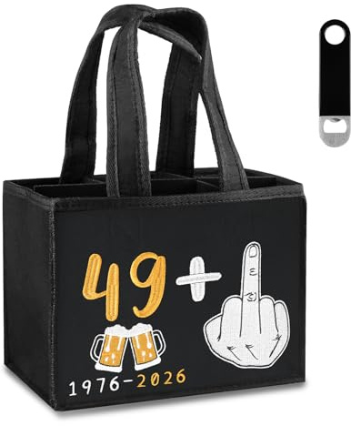 Belillpipi Geschenk zum 18 30 40 50 60 Geburtstag Mann Frau, Männerhandtasche Bier Geschenke für Vatertag Muttertag Weihnachten