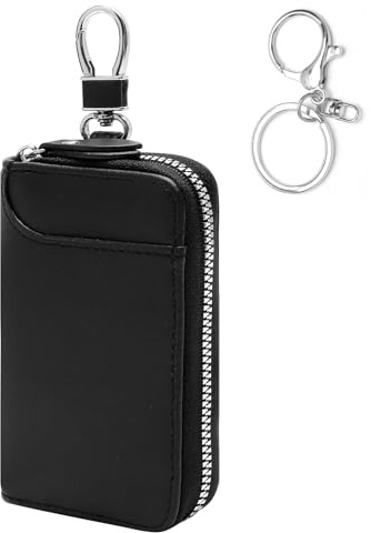 GZRXIOUS Funda llaves de Llave Hombres y Mujeres, porta chaves de PU