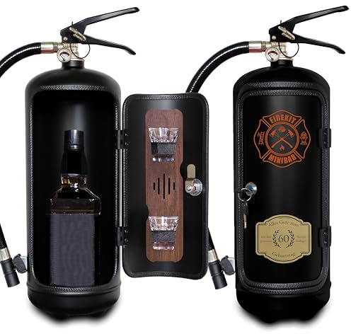 Feuerlöscher Minibar inkl. 2 Schnapsgläser