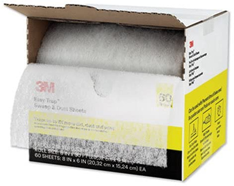 3M Easy Trap Duster, 8 inch x 30ft, 60 Sheets/Box