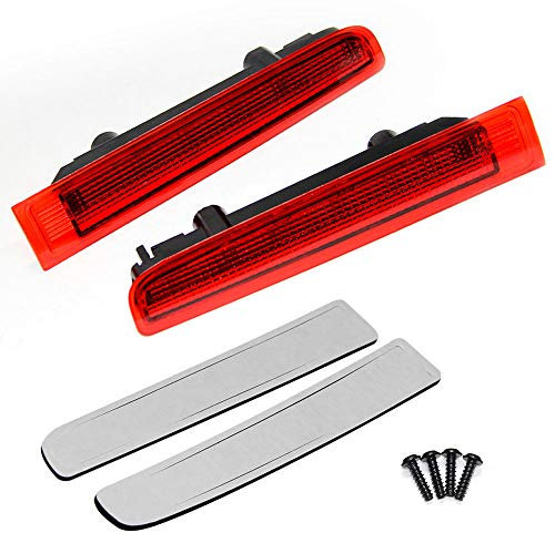 OPP ULITE T5 T6 LED Troisième Feu Stop pour Porte de Grange, Feu Stop Haute Position Avec Lentille Rouge, 2PCS