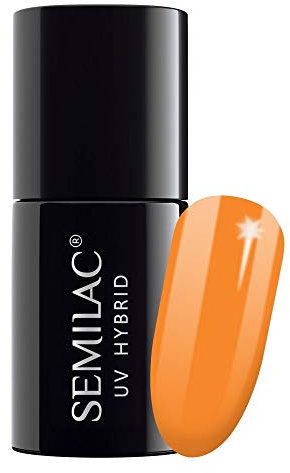 SEMILAC Gel Nail Polish - Colour 543 Bon Voyage | UV LED Lamp Soak Off | Long lasting and easy to apply gel nails | nail gel for home and professional use