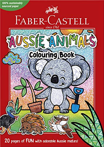 Faber-Castell Aussie Animals Malbuch, A4, 20 Seiten (84-010182)