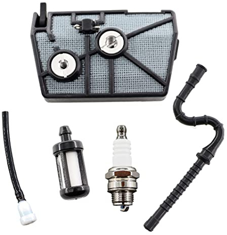 MCHNIC Luftfilter mit Benzinschlauch Benzinfilter Zündkerze für STIHL 028 028Q 028W 028WB 028 Woodboss 028AV 028 AV Super Motorsäge