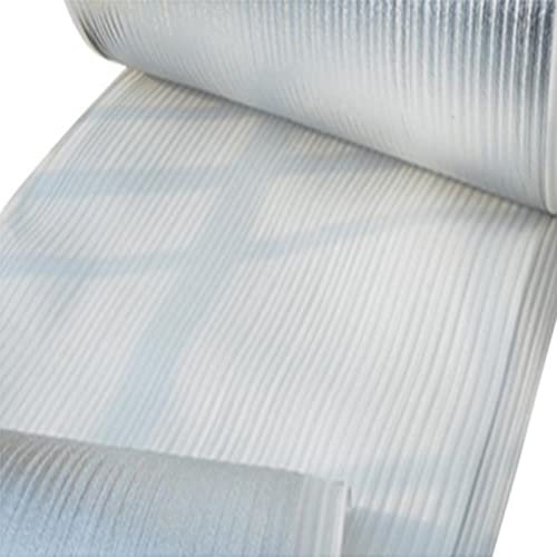 HARICSET Feuchtigkeitsresistent Laminat Unterlage Trittschalldämmung Laminat 2 mm Dick Silence Floor Akustik ALU Gehschalldämmung für Laminat und Parkett mit Alu-Dampfbremse(Size:1 * 40m)